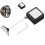 Remote Control Security Cable Lock Adjustable AntiLost Design for TV and Projector Black Durable Build 1