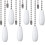 120 Pcs Ceiling Fan Pull Chains Wooden Pendant Pull Chain Extension for Ceiling Light Lamp Fan Chain 2
