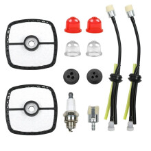 SRM 225 Air Filter Fuel Kit Fuel Filter Tank Kit for Echo PAS-225 PB-250 PB-250LN -225