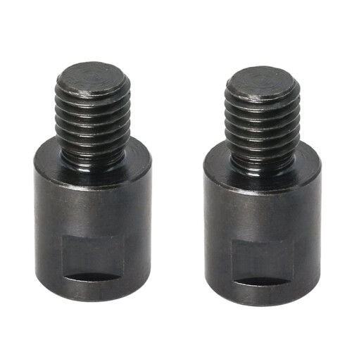 6pcs 5/8 Inch-11 to M14 Adapter Angle Grinder Thread Converter Adapter Shaft Connector for Diamond Core Drill Bits 1