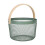 Round Metal Wire Storage Basket with Handle 1