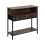 Industrial Console Table with Drawers and Shelves 1