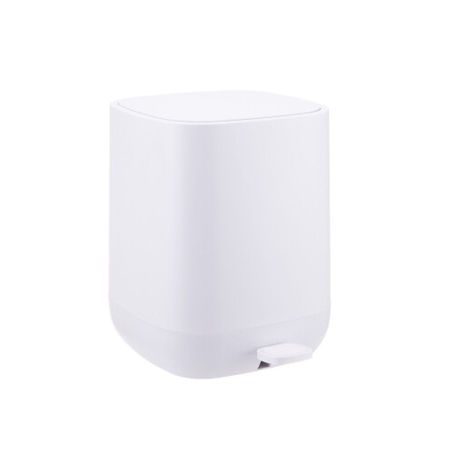 9L Square Pedal Bin - Plastic, Soft-Close Lid