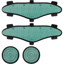 Hard Hat Top Pads and Sweatbands for Safety Helmet, Washable Hard Hat Cooling Liner Accessories Set, 4 PCS