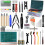 3D Printer Tool Set, 154 Pieces, Model Making Tool Set Including Cleaning, Polishing, Disassembly Tools,Tweezers 1