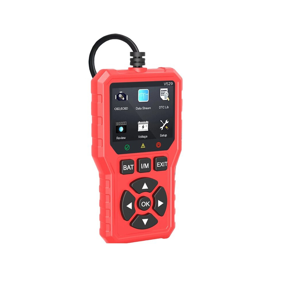 Foxsur Automotive Obd2 Scanning Diagnostic Tool Engine Fault Code Reading/Clearing, Eobd+Scan Car Diagnostic Tool 6031396564993