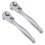 2Pcs  1/4 Ratchet Wrench High Quality Quick Socket Ratchet Wrench Screwdriver Wrenches Tools Small Spanner 72 Tooth 1