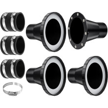4" to 2.5" Magnetic Dust Collection Fittings for Woodwork Shop Vacuums Hose,One-to-Multi Magnetic Dust Collector System