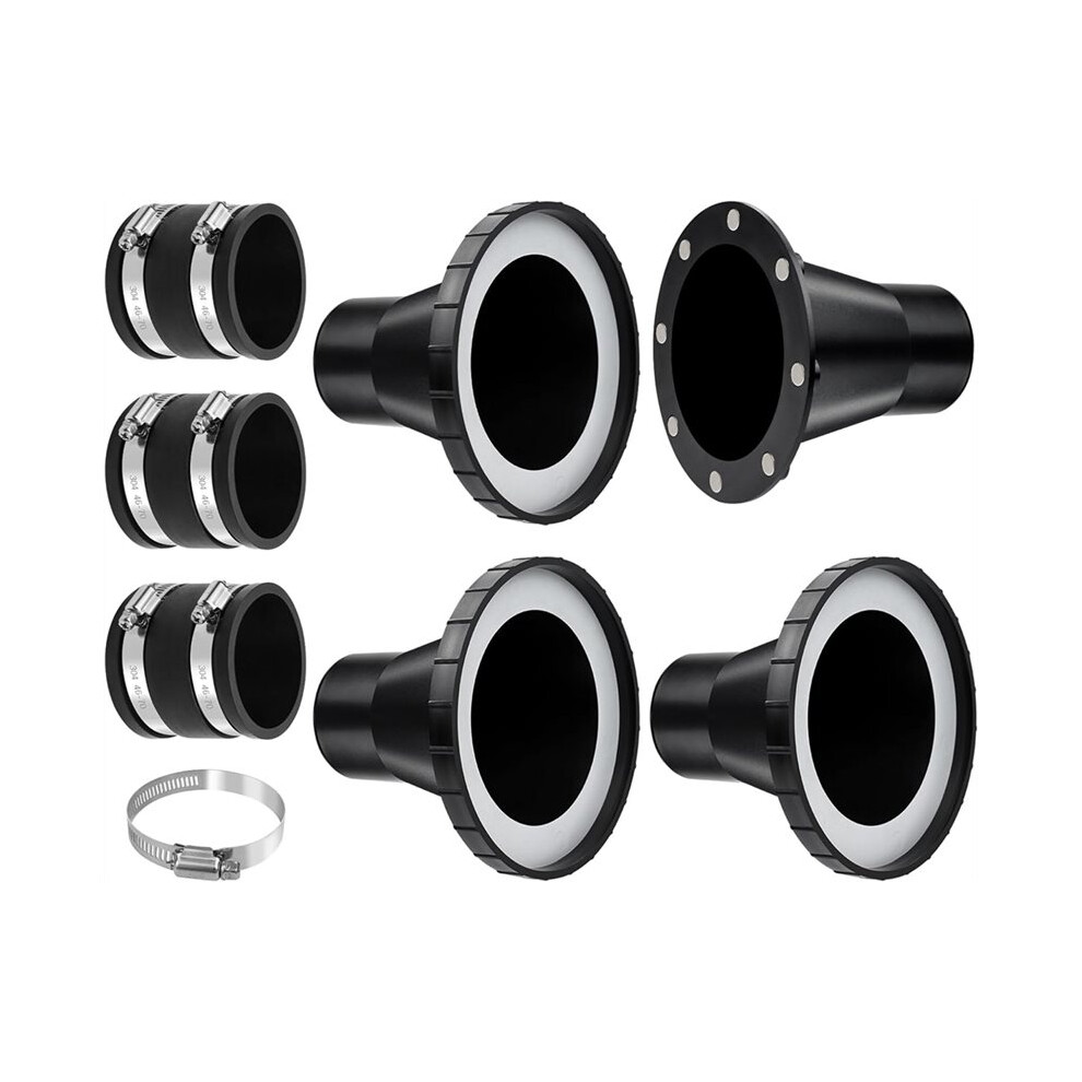 4" To 2.5" Magnetic Dust Collection Fittings For Woodwork Shop Vacuums Hose,One-To-Multi Magnetic Dust Collector System 4712778221827