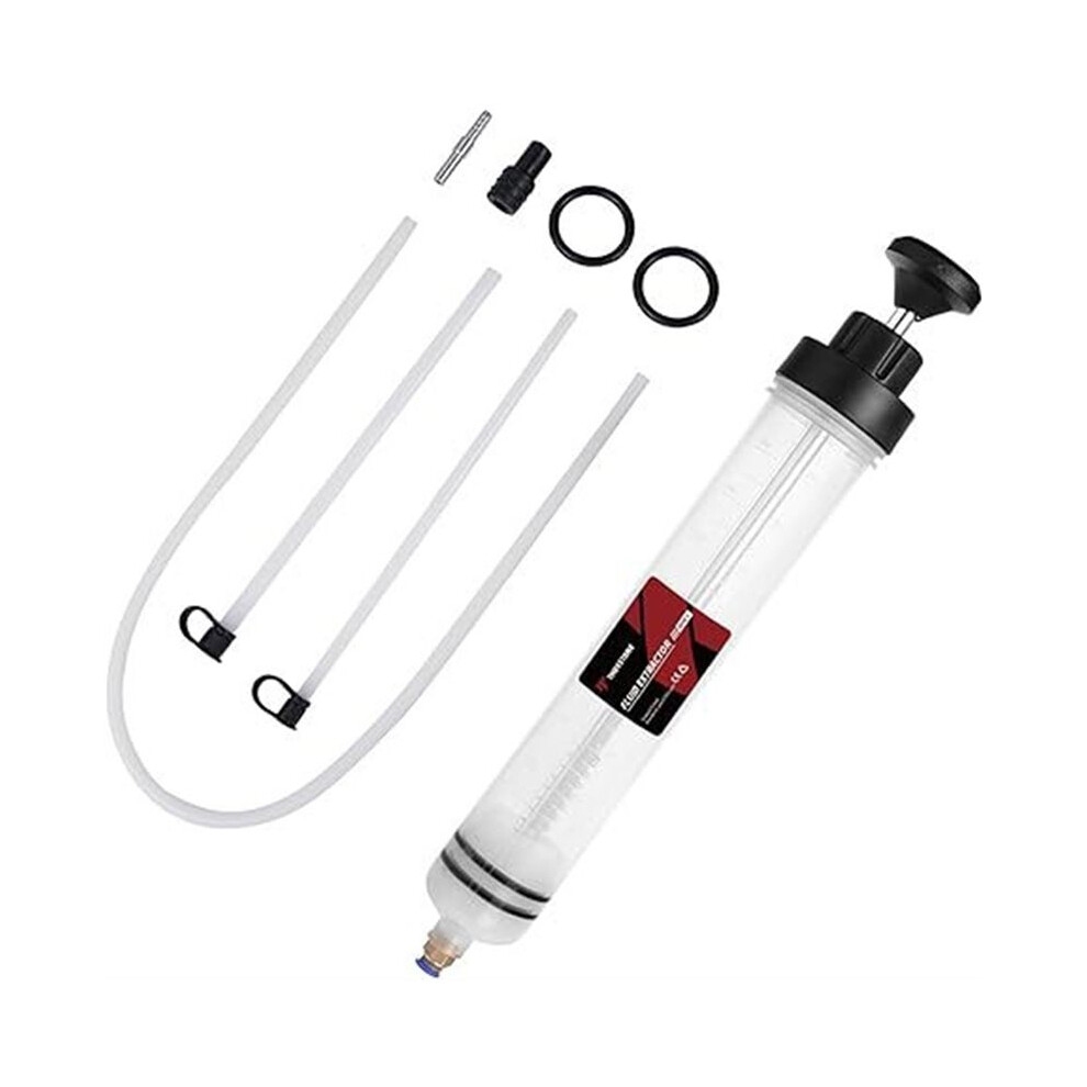 1 Set Automotive Fluid Extractor Pump, Manual Oil Change Syringe Oil Change Syringe, Manual Oil Extractor And Filler Set 6033968181485