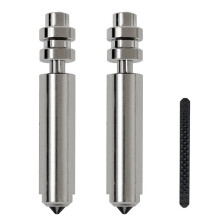 2 Stück 0,4 mm Bimetall-Düse Aus Gehärtetem Stahl für für Kobra X Hotend-Düse mit 1 Düsenabstreifer