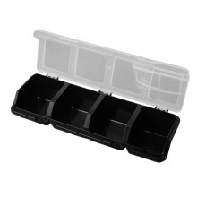 Set di 3 Scatole Organizer Multi-Scomparto per Viti, Custodia In Plastica per Piccoli Componenti, Scatola Porta Viti e Altri Piccoli Pezzi, 3 Pezzi