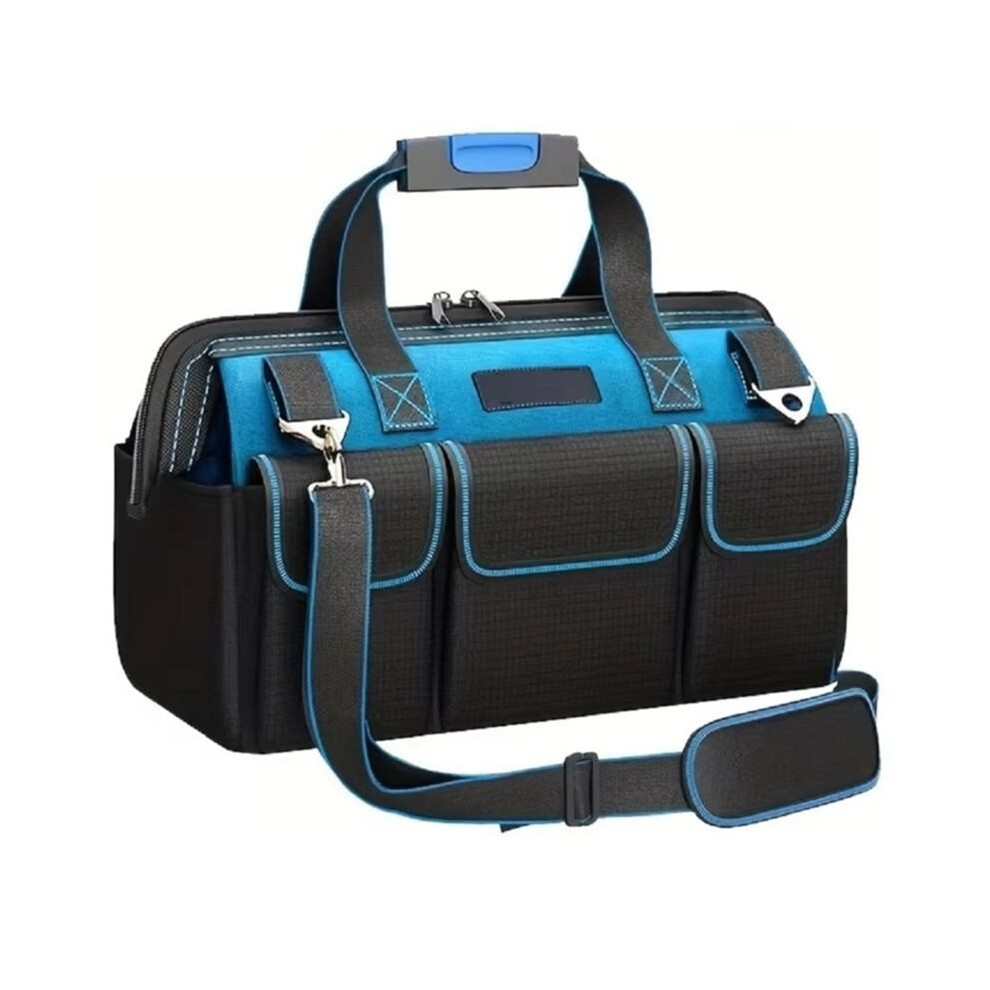 Multi Bag Electrician Storage Bag, Multifunctional Tool Kit, Thickened Large Capacity,Waterproof And Wear-Resistant 13In 4712360523698