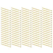 Spring Test Probe Set PA125-H 33.35mm 9-Claw Tip, 100PCS, CE Certified, Brass Material