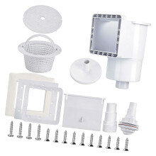 Complete skimmer voor bovengronds zwembad met mandafdichting en