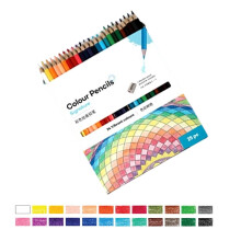 Professional Artist Sketching Pencils Wooden Oil-24 colors