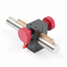 Z-Axis Vertical Lifting Slide Table, Rack and Pinion Type Column Platform, Precise Manual Laboratory Workbench
