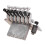 Elektrisk Gitarr Twin-Vibrator Bridge Vibrato System Guitar Twin-Vibrator Twin-Vibrator String-Plate Bridge Silver 6