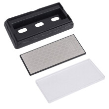 Dual Grit 400/1000 Sharpening Stone for Knives Sharpening Honeycomb Double-Sided Knifives for Cutting and Polishing