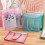 4 Pcs Scrapbook Paper Storage Organizer 4 Colors Translucent Plastic Scrapbook Organizer Document Storage Bag 3