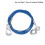 Car Tow Rope Auto Pull Roped Steel Wire Tow Ropd Traction Roping Trailer Pulls Rope with Hooks Car Emergency Tool A 6
