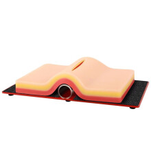 Skin-Like Suture Pad with Hook Loop Device for DIY Wounds for Medical and Veterinary Students Suture Practice Training