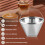 Stainless Steel Coffee Filter, Suitable for Coffee Filter Replacement, 4 Cone Permanent Coffee Filter 4Pcs 5