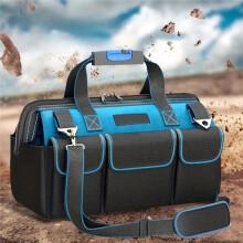 Bolsa Multifuncional para Eletricista, Kit de Ferramentas Multifuncional, Espessa e de Capacidade, À Prova D'Água e Resistente Ao Desgaste, 33