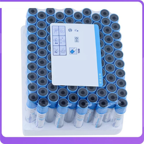 100 Stuks 2 Ml Natriumcitraat Bloedafnamebuisjes 1