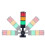 CNC Machine LED Signal Tower Lights DC12-24V with Buzzer for Industrial Warning 4