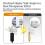Kit com 2 Hotends de Cerâmica e Aço Endurecido CC2 de 0,4 mm para Cabeçote de Impressão para Centauri Carbon 2/CC2 com Bico Extra Endurecido 8