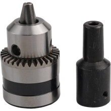 12mm Drill Chuck with Wrench,1.5-10 mm Clamping Range for CNC Milling Machine,Lathe,Drilling & Woodworking Machines