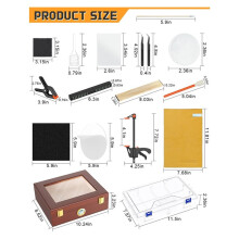313Pcs Trading Card Cleaning Kit,Card Grading Flattening Kit for Collectors Collectible,Card Restoration Repair Fix Kit