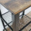Kitchen Trolley, 3-Tier, Steel Frame, Wood Shelves 6