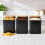 Barattoli per caffè, tè e zucchero - Set in metallo da 3 pezzi 3