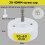 Handheld Electric Bottle Capping Tool with Hex Shank, Plastic Bottle Sealing Adapter 20-30mm 3