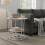 2-Tier Wood-Effect Side Table with Metal Frame 3