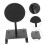 Bass Drum Practice Pad with Quiet Surface NonSlip Base DoublePedal Compatible Mat 4