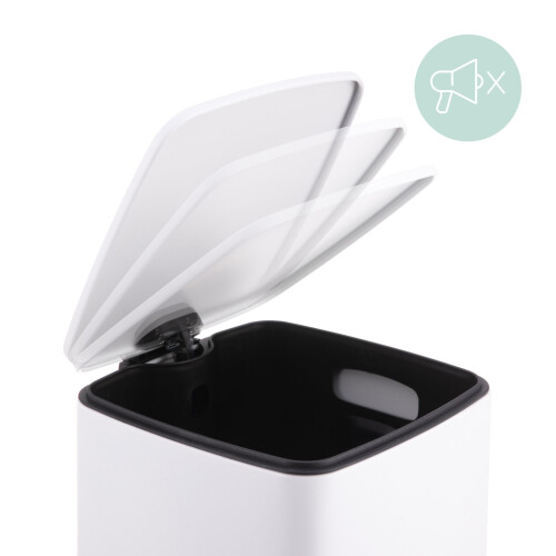 12L Kitchen Pedal Bin with Soft-Close Lid 1
