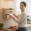 Wall-Mounted Bamboo Kitchen Roll & Foil Dispenser 2