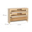 Wall-Mounted Bamboo Kitchen Roll & Foil Dispenser 4