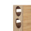Wall-Mounted Bamboo Kitchen Roll & Foil Dispenser 8