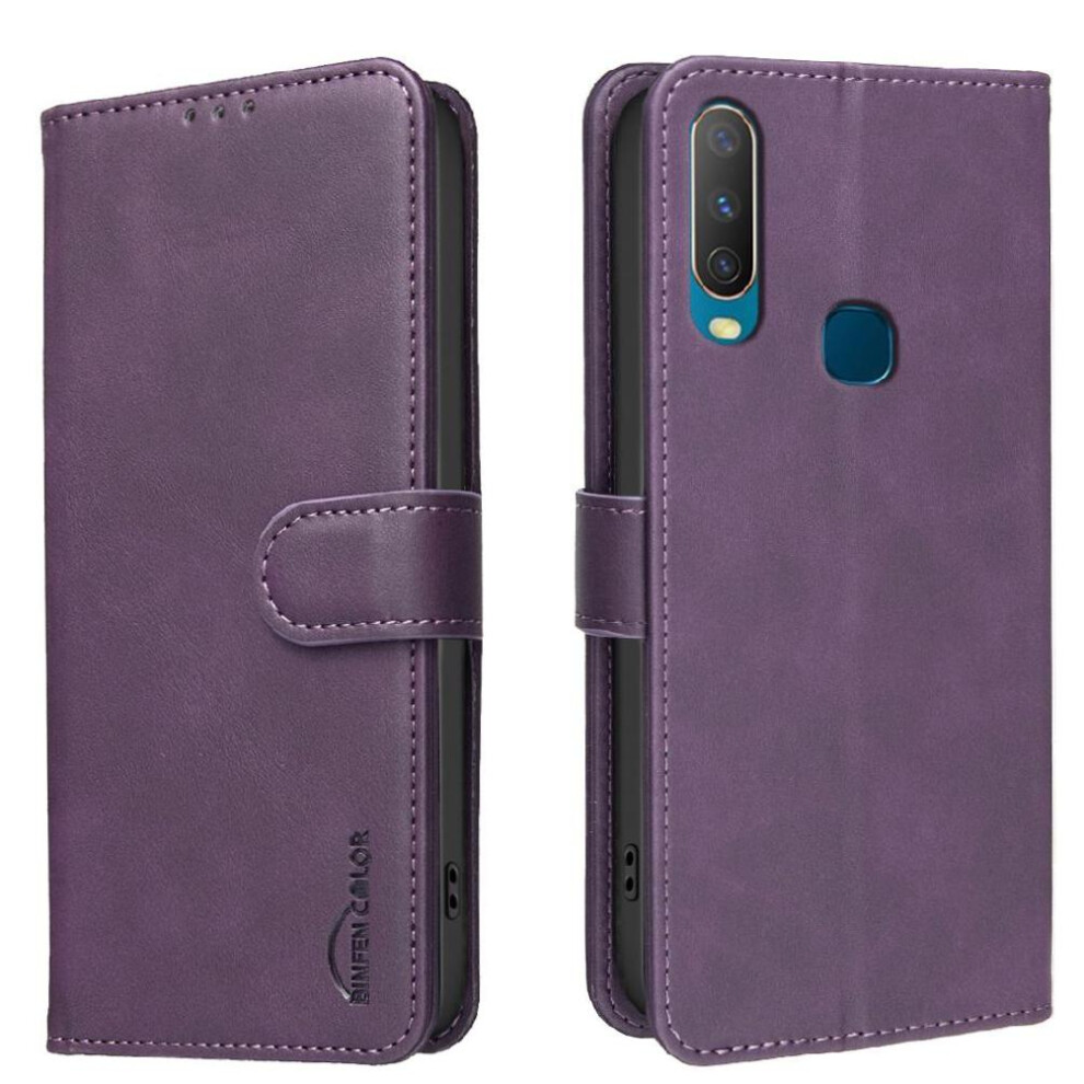 Phone Case For Vivo Y17 Convenient Kickstand Drop Protection All Round Shockproof Rfid Blocking Protection 764563347377