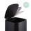 9L Square Pedal Bin, Plastic, Soft-Close Lid 2