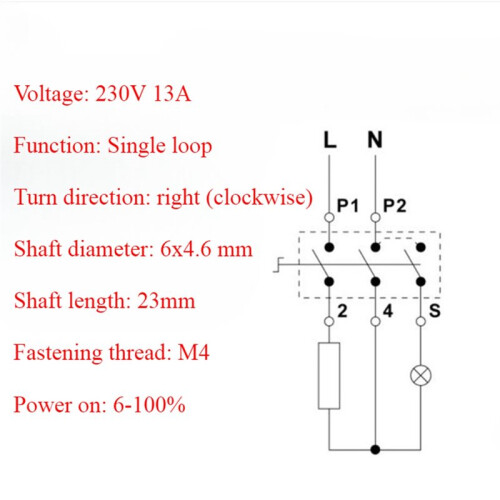 230V 13A Single  Regulator for Range Oven Stove - Cooktop Control 2