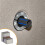 Wall Feed-Through Ring Space Seal 100 mm,for Pipe and Cable Diameter 0-55 mm, Universal Rubber Sealing Insert 4