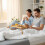 Folding Bamboo Bed Tray with Phone & Tablet Holder 3