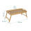 Folding Bamboo Bed Tray with Phone & Tablet Holder 4
