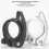 2Pcs Folding Bicycle  Pipe Clamp with Quick Release Lever  Behalf is Suitable Sp8 Pipe Clamp with 40mm, Silver 6