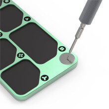 Tablero Magnético para Guardar Tornillos - 7 Zonas, Organiza Tornillos y Magnetiza Destornilladores